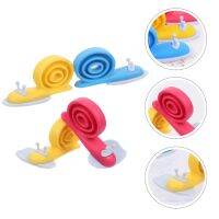 【LZ】qby5bf 4 Pcs Plastic Secure Door Finger Protectorper Door Clip Stop Lovely Snail Stopper Premium Windproof Stoppers Stops Plastic