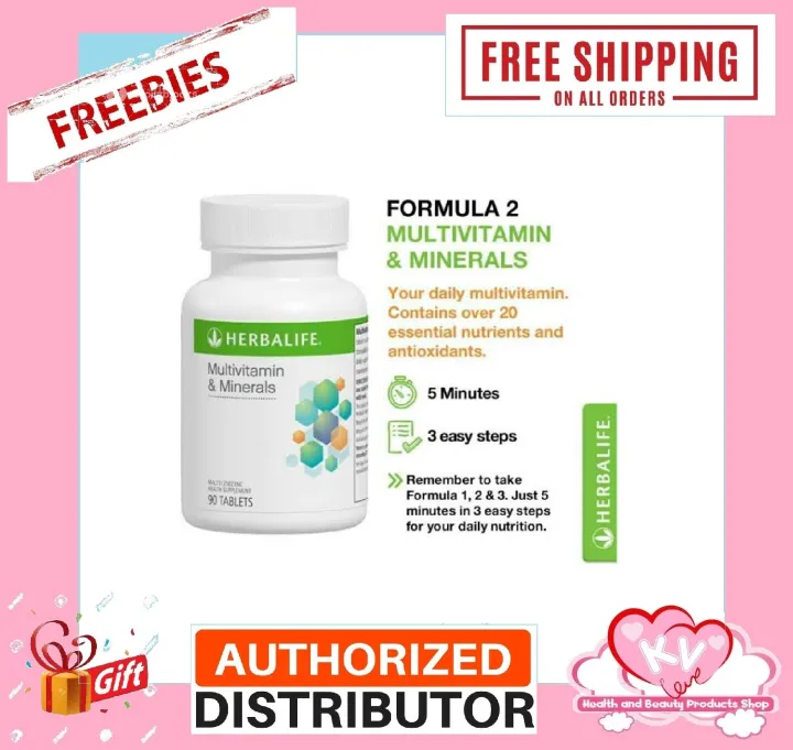 HERBALIFE VITAMINS AND MINERALS (KVLOVE) Lazada PH