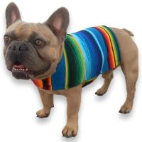 เสื้อผ้าสุนัขหลากสีหลากสีสำหรับสัตว์เลี้ยงเครื่องแต่งกายสุนัขเสื้อเชิ้ตลายหมาเดรสเครื่องแต่งกายแฟนซี