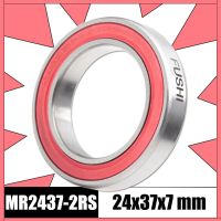 MR2437-2RS Bearing 24*37*7 mm ( 1 PC ) ABEC-3 MR 24377 RS Bicycle BB90 Bracket Bottom 24 37 7 Ceramic Balls Bearings Axles  Bearings Seals