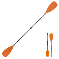 ไม้พายเรือคายัคแบบสมมาตรปรับได้ 2 ส่วน รุ่น X100, 230 ซม.  Adjustable Kayak Paddle X100 2-Part Adjustable Symmetrical Kayak Paddle 230 cm For Rubber kayak boat  เรือคายัด เรือพายคายัค เรือตกปลา เรือเป่าลม