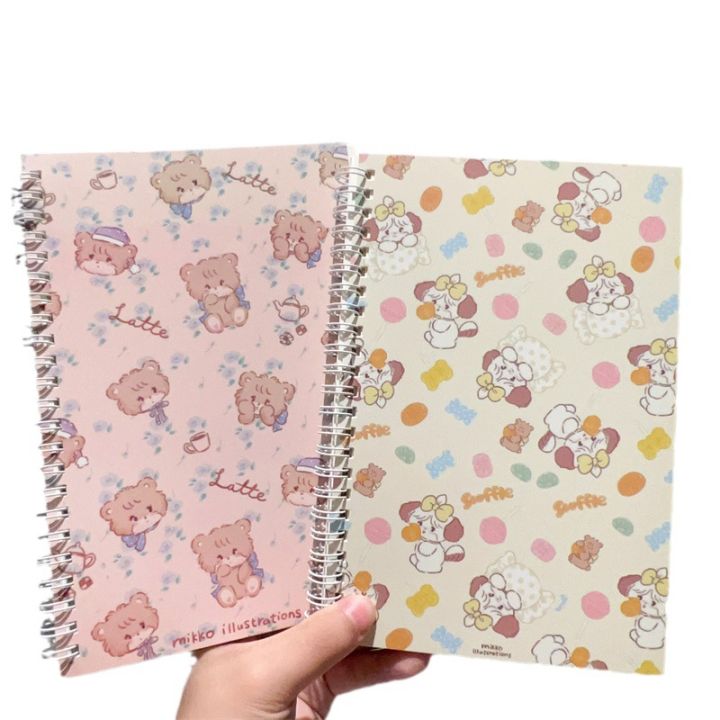 cute-mikko-a5-spiral-notebook-small-cartoon-workbook-thickened-horizontal-line