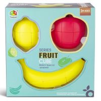 Magic Cube Fruit Apple Banana Lemon Packing Cubes Professional Game Speed Puzzle Twisty Antistress Educational Toys For Kids