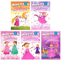 Pinkalicious pink-a-rama pink control pink complex 4 Volumes I can read American graded reading English original books imported books English Enlightenment picture books for girls aged 4-8