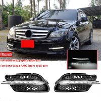 Car LED Fog Lamp DRL Daytime Running Light for W204 C Class C300 2008-2011