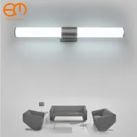 Wall lamp 12W 16W 22W 85-265V Led aluminum lamp waterproof LED tube modern acrylic wall lamp bathroom lighting wall decor