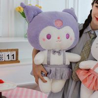 ตุ๊กตายัดไส้เหมือนจริงสุดของเล่นตุ๊กตาน่ารัก Kuromi น่ารักสร้างสรรค์จำลอง Boneka Mainan ของขวัญวันเกิดสำหรับเด็กสำหรับเด็ก