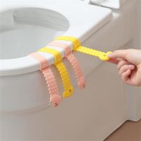 Toilet Seat Handle Silica Gel Isolate Clean And Hygienic Environmentally Friendly Material Easy To Clean Toilet Handle