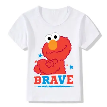 Sesame Street Elmo Boys Baby Toddler Polo Collared Tee Shirt BSGC407 