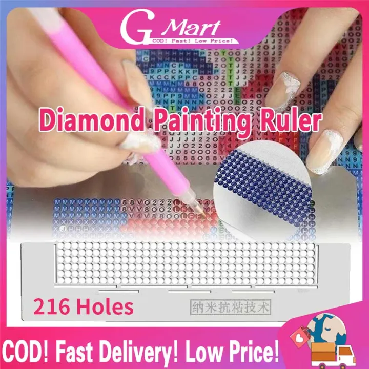 Diamond Painting Ruler Dot Drill Diamond Embroidery Mesh Ruler