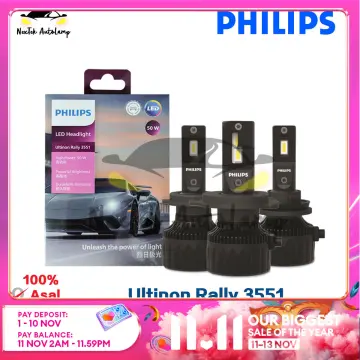 Philips Ultinon Rally 3551 LED H4 H7 H11 HB3 HB4 HIR2 50W 4500LM Car  Headlight