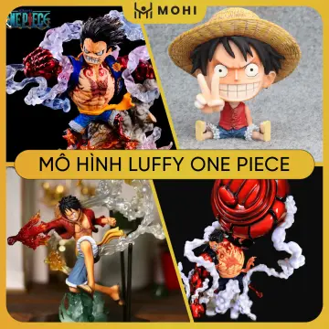 Mô Hình One Piece Luffy Gear 2 Bơm Tay