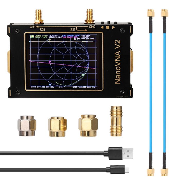 3-2in-screen-3g-vector-network-analyzer-s-a-a-2-nanovna-v2-antenna-analyzer-shortwave-hf-vhf-uhf-measure-duplexer-filter-replacement-spare-parts-accessories