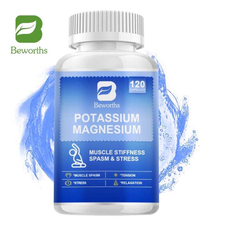 BEWORTHS Potassium Magnesium Capsules Potassium 75mg + Magnesium 150mg