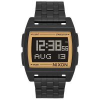 Nixon Base NXA11071031-00 นาฬิกาข้อมือผู้หญิงและผู้ชาย สีดำ