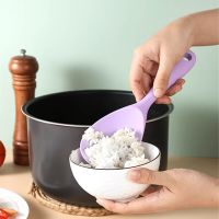 Limited Time Discounts One-Piece Silicone Rice Spoon Non-Stick Rice Spoon Household Kitchen Utensils High Temperature Resistant Full Package Rice Spoon