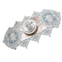 TOP lace velvet embroidery Placemat Table place Mat cloth Doily Cup coffee tea Coaster Wedding Christmas Pad kitchen Accessory