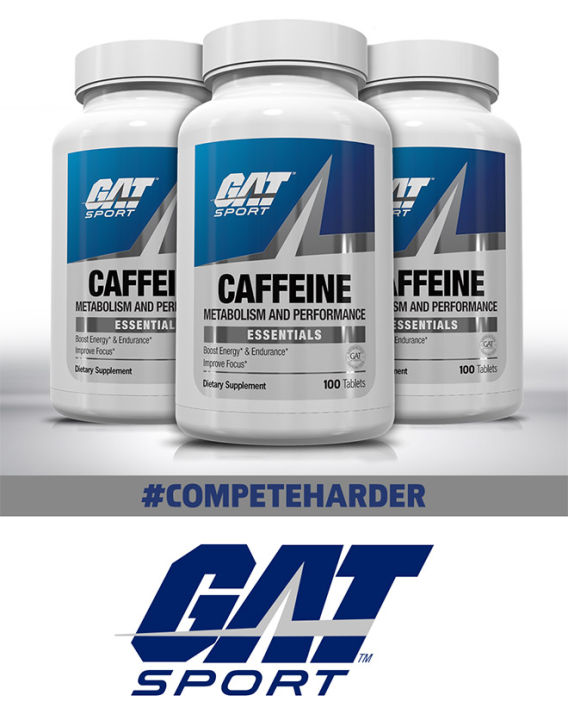 คาเฟอีน-caffeine-200mg-calcium-75mg-metabolism-amp-performance-essentials-100-tablets-gat-คาเฟอิน-ชนิดเม็ด
