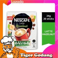 เนสกาแฟ เฮเซลนัท 3 อิน 1 ขนาด 20 ซอง NESCAFE Latte Hazelnut (24g x 20s) Nestle เนสเล่