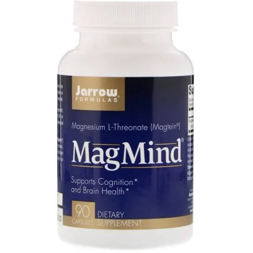 Jarrow Formulas MagMind Magnesium LThreonate (Magtein) 90 Veggie Caps