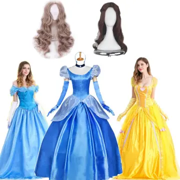 Cinderella Dress Long Sleeves Princess Dress for Women  Speed Cosplay