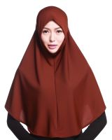 【YF】 96CMx82CM Muslim Women Hijab Instant Scarf One Piece Amira Headscarf Turban Shawls Wrap Prayer Hijabs Hat Turbante Mujer