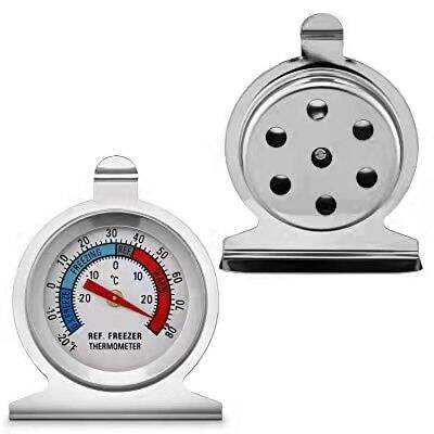 Thermomètre Pour Réfrigérateur Et Congélateur - Acier Inox - Neuf - Précision Alimentaire