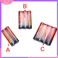 【HJ】 2/3/4pcs 1.5 V AAA แบตเตอรี่คาร์บอน R03P UM4 1.5โวลต์ AAA Battery