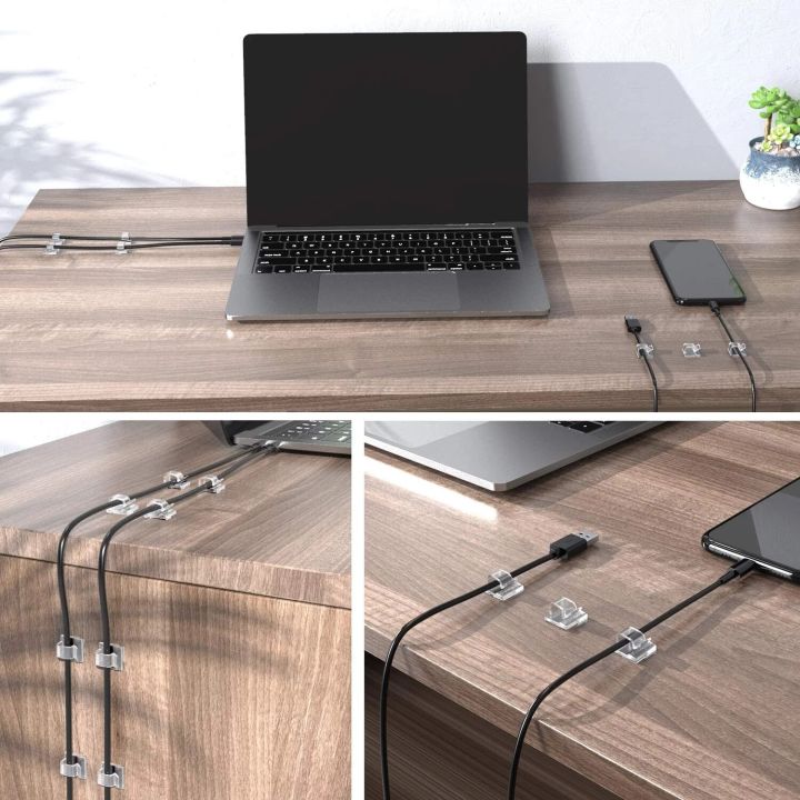 adjustable-cable-organizer-self-adhesive-table-usb-cable-management-clips-cord-holder-for-car-mouse-charging-wire-winder-clamp