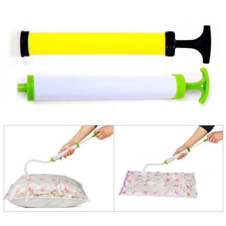 Vacuum Compression Bag Tools Portable Suction Cylinder Manual Air