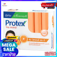 โพรเทคส์สบู่ไทยเทอราพีวิตามินซีและอี25X6ผลิตภัณฑ์ดูแลผิวPROTEX BAR SOAP VITAMIN C AND E 25GX6