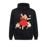 Heidi The From The Alps Men Casual Harajuku Goat Anime Pullover Hoodie Camisas Birthday Pullover Hoodie For Men Size XS-4XL