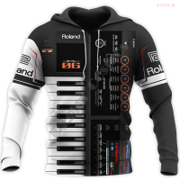 New 3d Printing Music Instrument Piano Guitar Trumpet Violin Womens Funny Hoodie/jacket popular