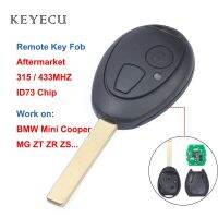 【Hot-Selling】 islwpi Keyecu หลังการขาย Remote Key Fob 315 / 433MHZ PCF7931AS ID73ชิป BMW Mini ทองแดง,MG ZT ZR,ZS,Hatch,Rover 75,R50