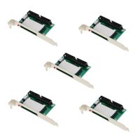 5X 40-Pin Cf Compact Flash Card to 3.5 Ide Converter Adapter Pci Bracket Back Panel