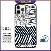 Marimekko50 Phone Case for iPhone 14 Pro Max / iPhone 13 Pro Max / iPhone 12 Pro Max / XS Max / Samsung Galaxy Note 10 Plus / S22 Ultra / S21 Plus Anti-fall Protective Case Cover