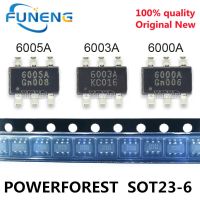 ชิปวงจรรวม5 Buah 100% Baru PF6003AG PF6005AG 6003A 6005A SOT23-6 SMD