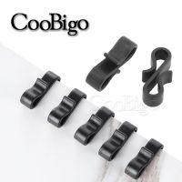 50pcs Hanging Heavy S Shaped Hooks Plastic Gutter Hook Clips DIY Decor Party Christmas Lights Clamp Outdoor Camping Accessories