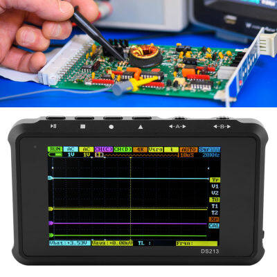 [สงสัย] กระเป๋าดิจิตอล DS213 4ช่อง100MSa/S เครื่องแสดงคลื่นกระแสไฟฟ้าพกพาพกพา