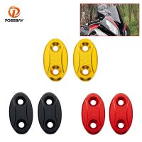 ☬ Motorcycle Block OFF Plate Rear View Mirror Hole Cover Mirror Chassis Code Cap Base Block for BMW S1000RR Kawasaki ZX6R YAMAHAR1