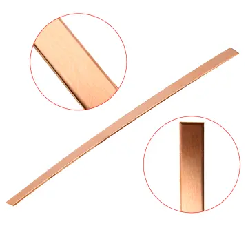 1pcs 99.9% Copper T2 Cu Metal Flat Bar Copper Strip Copper Plate Thick 1.5  - 8mm