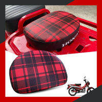 เบาะหลังลายสก๊อต สีแดง ขนาดเล็ก สำหรับฮอนด้า CT125 PASSENGER SEAT PAD FOR HONDA CT125 HUNTER TRAIL ปี 2020-2023