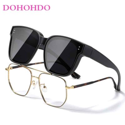 Men For Polarized Sunglasses Myopia Wear Over Prescription Glasses Photochromic Yellow Lens Night Vision Glasses Vintage Eyewear