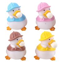 Bubbling Duck Squeezable Toy Decompression Fidget Toys Artifact Spit Bubble Toy Vent Ball Pinch Music Bubble Funny Decoration