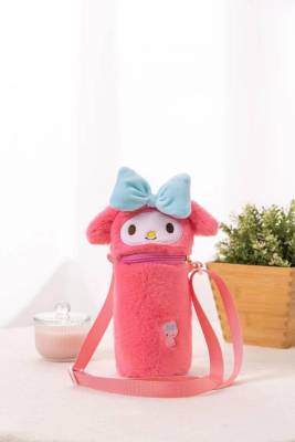 กระเป๋าใส่ขวดน้ำพกพา ลายน่ารัก  Sanrio Character รุ่นใหม่พร้อมส่ง มีสายสะพายข้าง มีตัวปรับความยาวได้