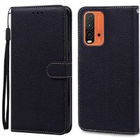 RHI2J For Redmi 9T Case Wallet Leather Flip Case For Xiaomi Redmi 9T Redmi9T Phone Case With Card Holder Book Cover Fundas