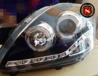 ไฟหน้า TOYOTA VIOS 2007-2012 PROJECTOR LED สีดำ (EAGLE EYE) โตโยต้า วีออส 2007-2012ไฟหน้า โปรเจ็คเตอร์ TOYOTA VIOS 2007 2008 2009 2010 2011 2012