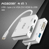 ✁☫■ USB C HUB Type C To HDMI-compatible 4k VGA DVI USB 1080p Adapter USB Hub3.0 USB C To HDMI Converter for Macbook Pro