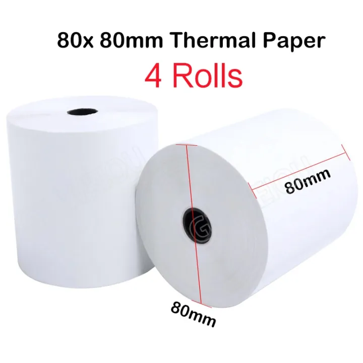 4-8ม้วน80มม-กระดาษความร้อนม้วนสำหรับเครื่องพิมพ์ความร้อน-xprinter-บลูทูธกระดาษพิมพ์เครื่องพิมพ์-pos-กระดาษพิมพ์ใบเสร็จลงทะเบียนเงินสด