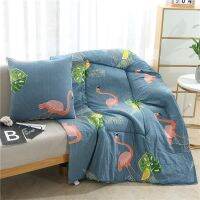 ▤ 2In1 Lengthen Cartoon Multifunctional Pillow Blanket Dual-Use Air-Conditioning Quilt Portable Folding Pillow Washed Cotton Quilt